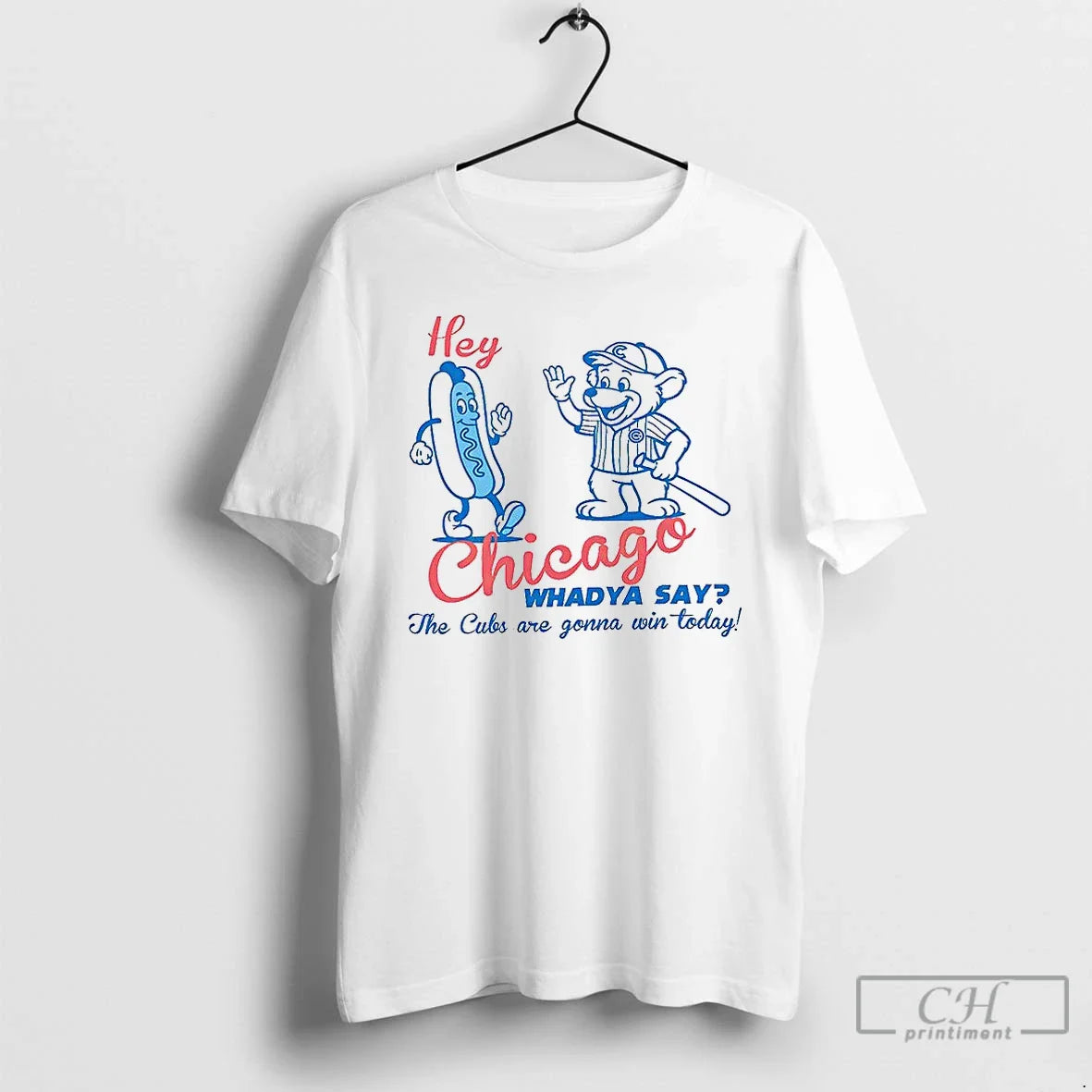 Premium Hey Chicago Whadya Say Cubs Cream Cubbies T Shirts TShirt