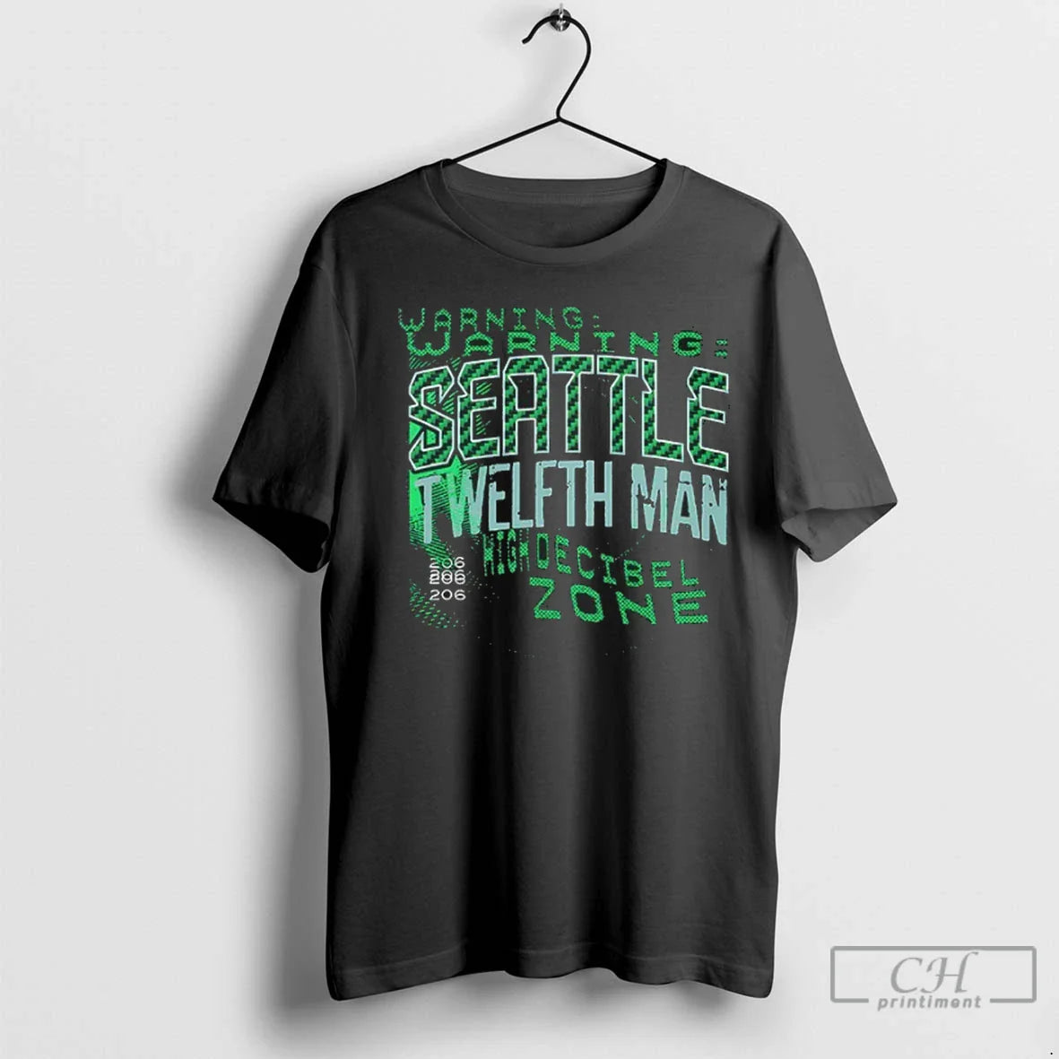Premium High Decibel Zone Seattle Seahawks Football Twelfth