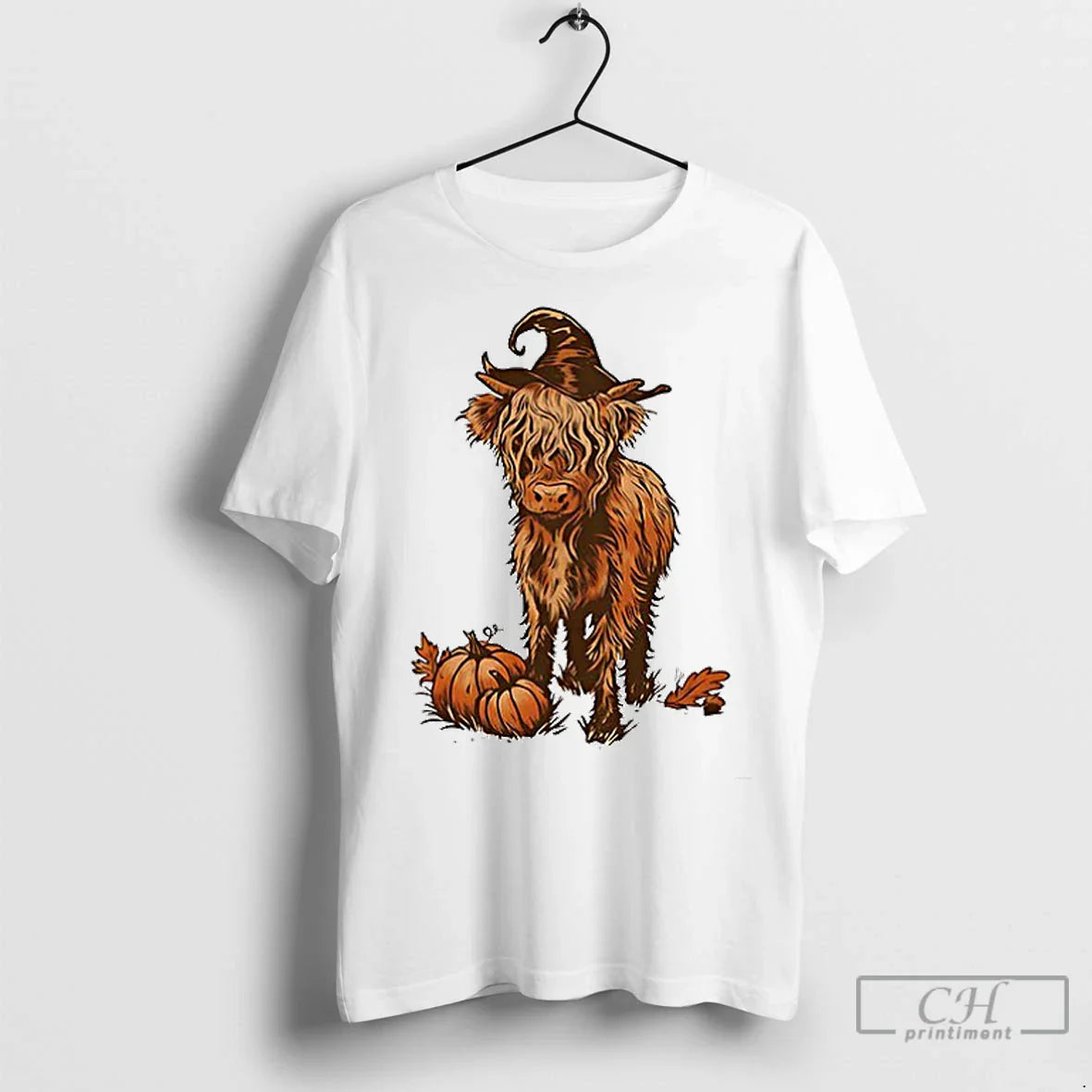 Premium Highland Cow Halloween Ceramic Ceramic And Dad Cap Hoodie