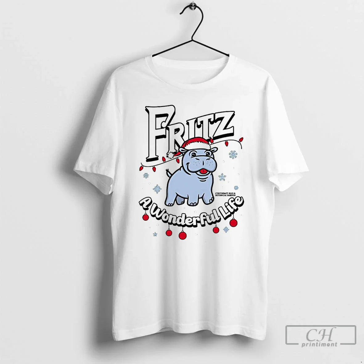 Premium Hippo Fritz Wonderful Life Cincinnati Sweatshirt Vintage Art