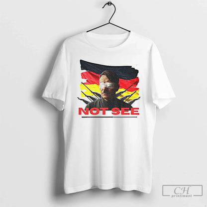 Premium Hitler Not See Flag Germany T Shirts Shirt Vintage Art