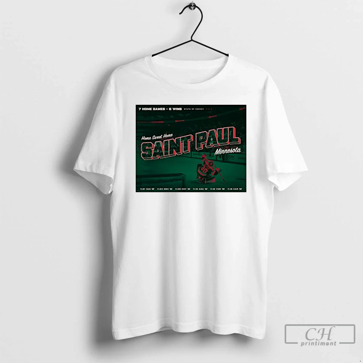 Premium Home Sweet Home Sant Paul Minnesota Wild TShirt Stylish