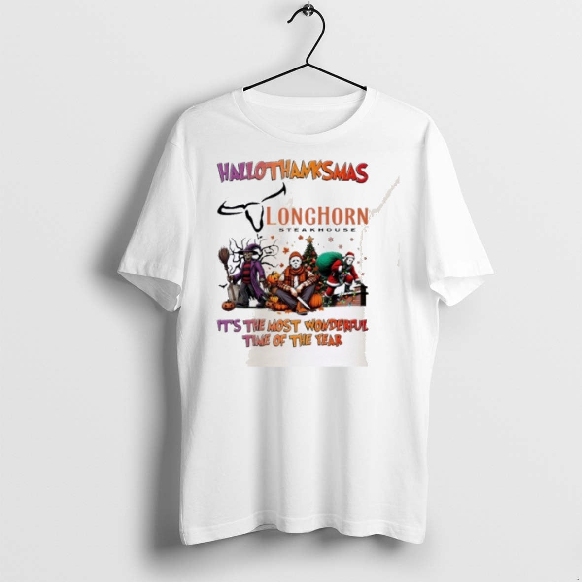 Premium Horror Character X Longhorn Steakhouse Hallothanksmas Its