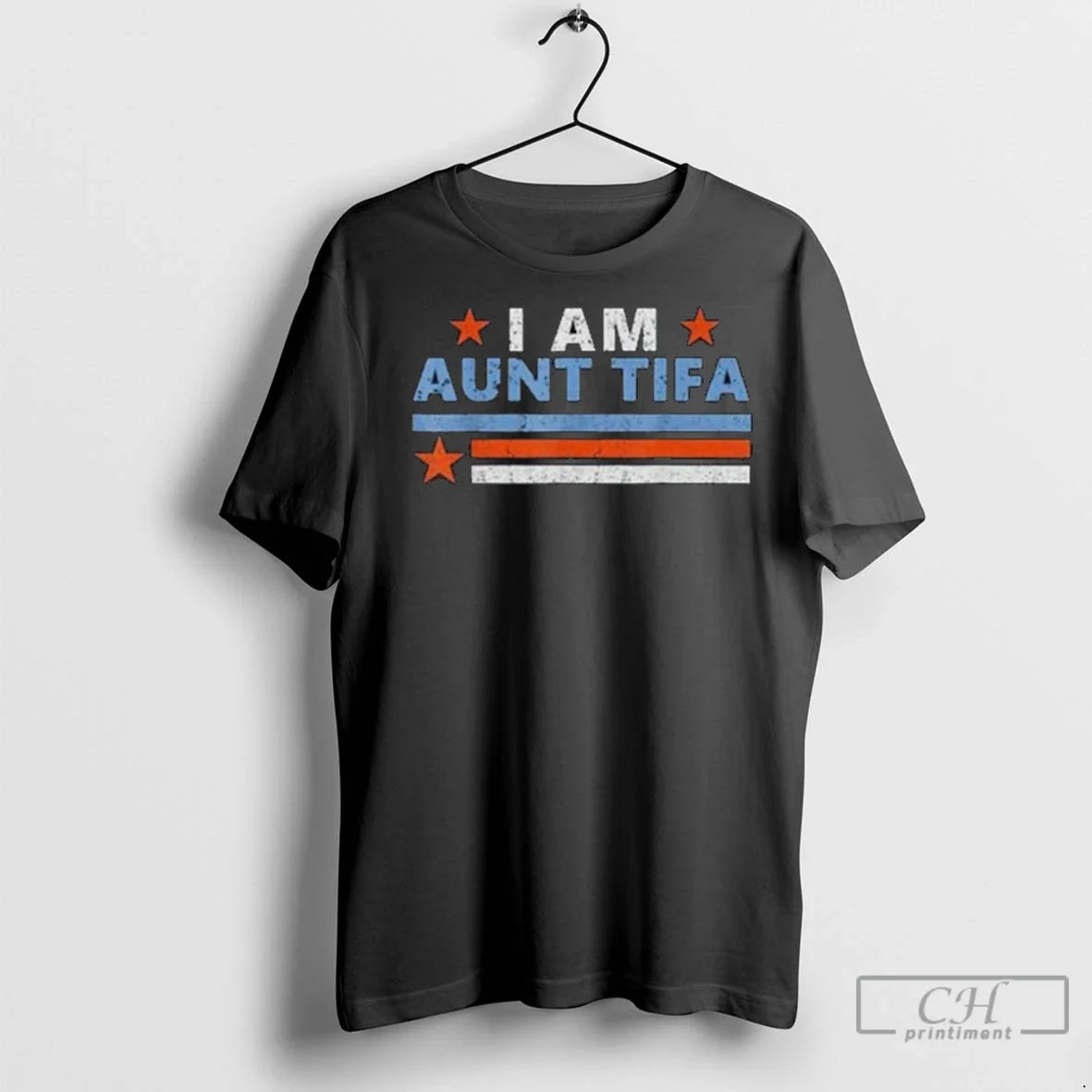 Premium I Am Aunt Tifa Long Sleve TShirt Retro Look