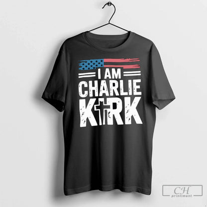 Premium I Am Charlie Kirk Freedom And Patriotism Long Sleeve Trendy
