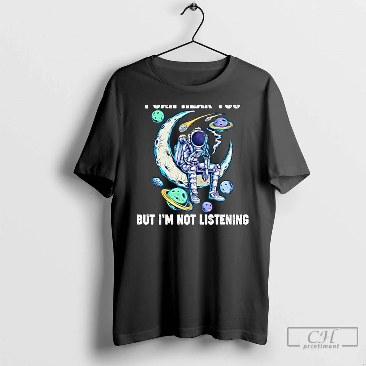 Premium I Can Hear You But Im Not Listening Tank Top Authentic Art