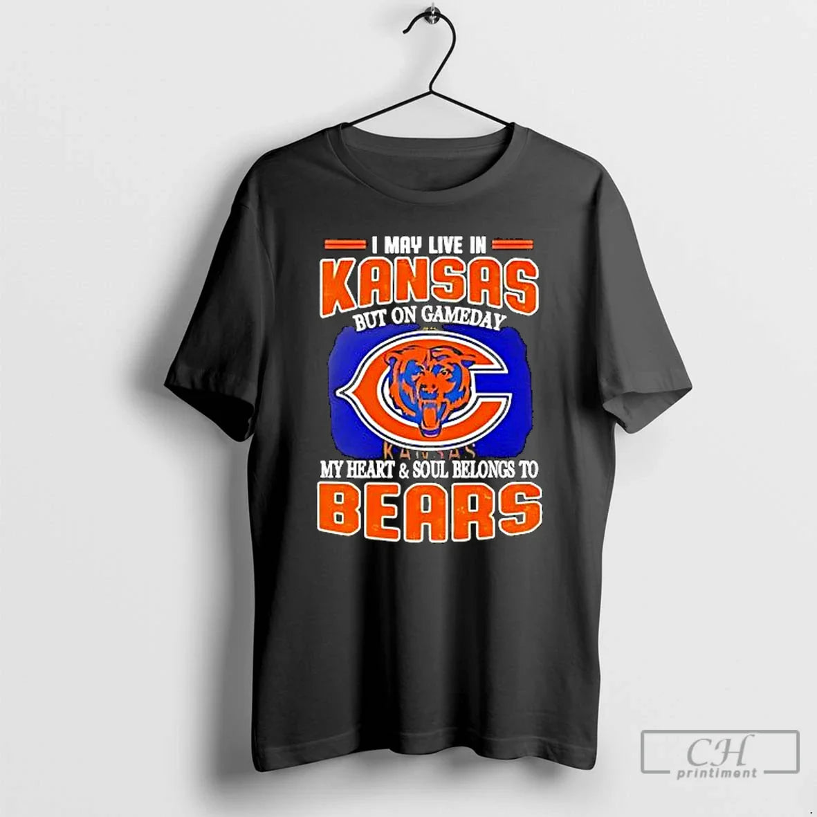 Premium I May Live Kansas But Gameday My Heart And Soul Belongs To