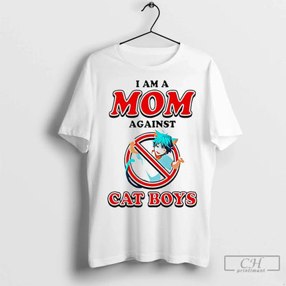 Premium I Am Mom Against Cat Anime Long Sleeve Modern Look