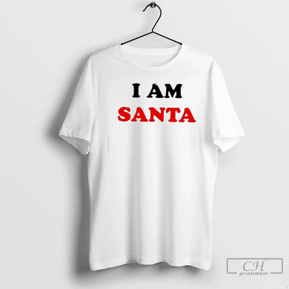 Premium I Am Santa Hoodie Designer Merch