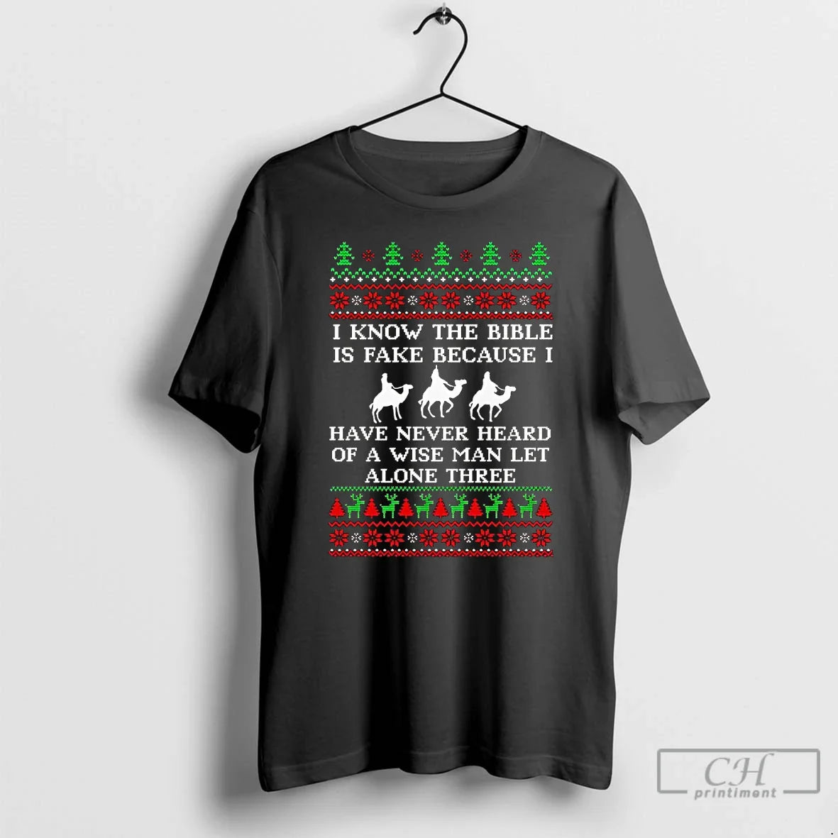 Premium I Know Bible Is Fake I Have Never Heard Wise Long Sleeve