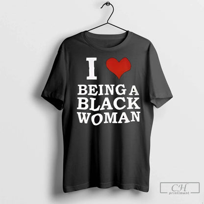 Premium I Love Being Black Sweatshirt Vintage Style