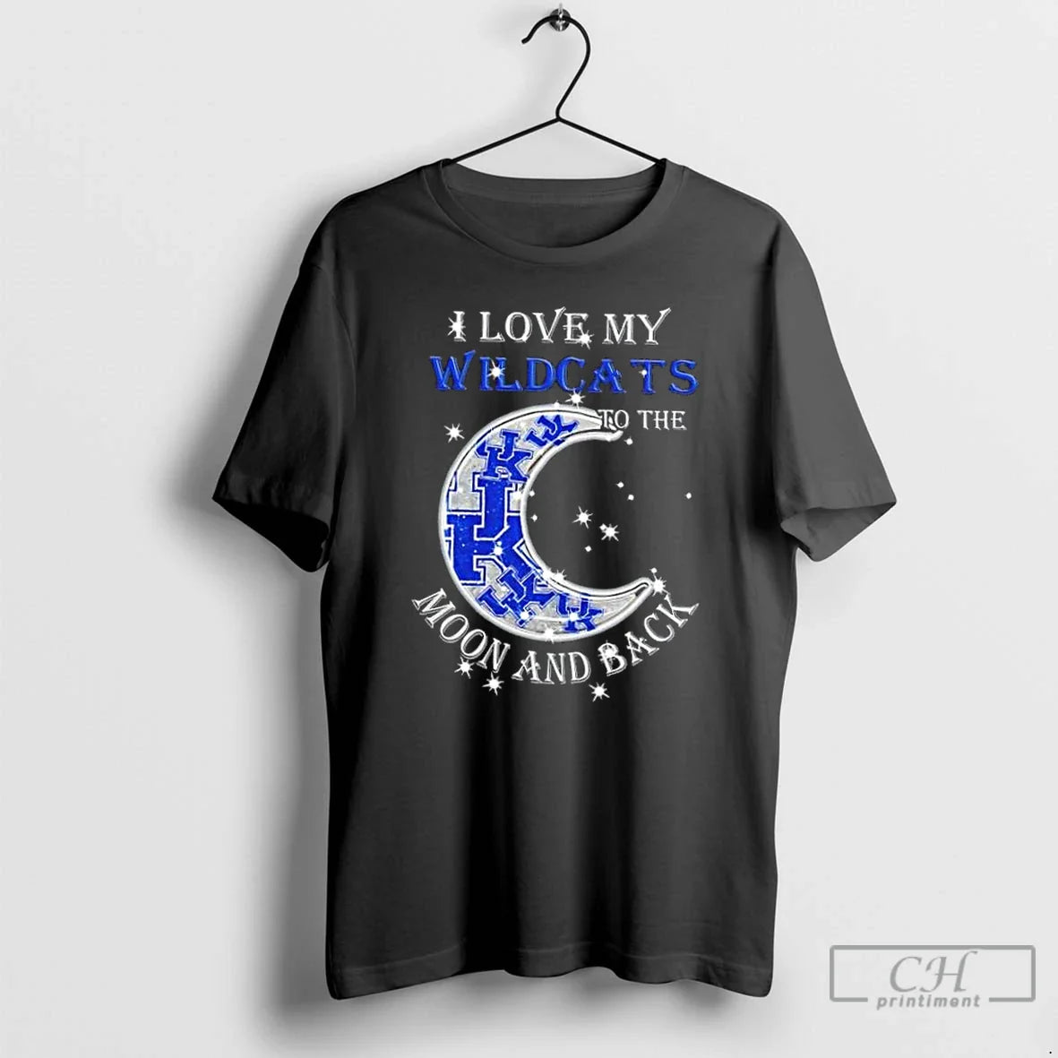 Premium I Love My Kentucky Wildcats To Moon And Back TShirt Trendy