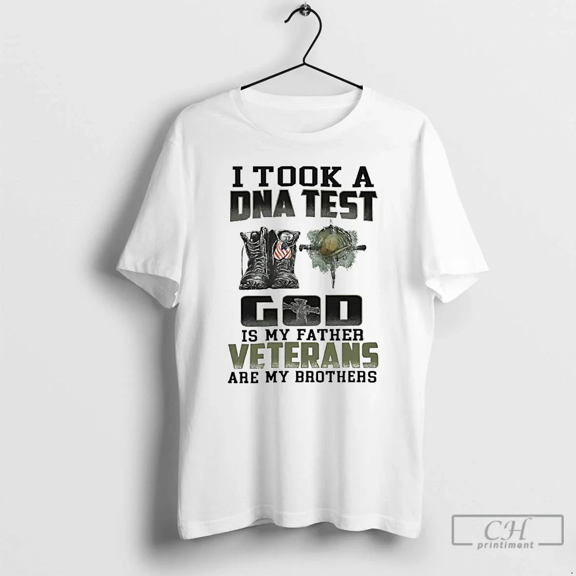 Premium I Took Dna Test God Is My Father Veterans Are My Brothers