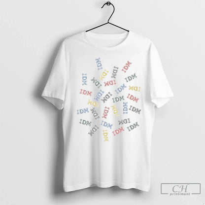 Premium Idm Colors And Orientations Ladies Hoodie Retro Merch