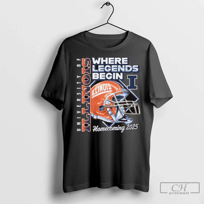 Premium Illinois Fighting Illini Homecoming 2025 Where Legends Begin