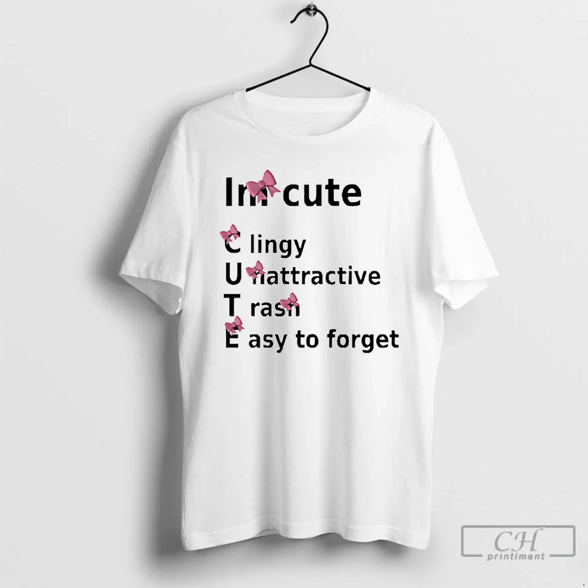 Premium Im Clingy Unattractive Trash Easy To Forget Sweatshirt Retro