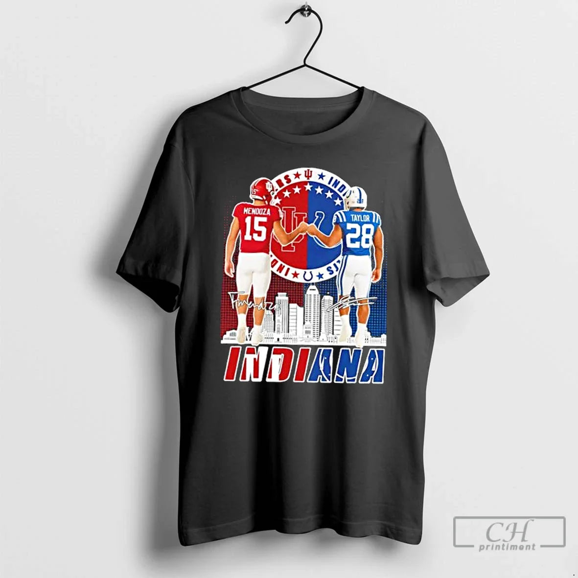 Premium Indiana City Sports Mendoza Hoosiers X Taylor Colts Skyline