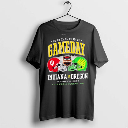 Premium Indiana Hoosiers Vs Oregon Ducks 2025 College Gameday T