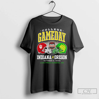 Premium Indiana Vs Oregon 2025 College Gameday Live From Eugene T