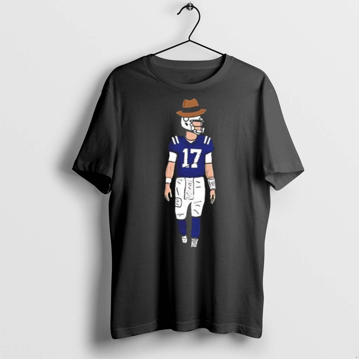 Premium Indianapolis Colts Daniel Jones Hat Cowboy T Shirts Tee Retro