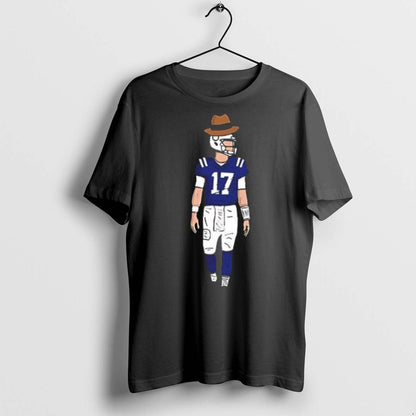 Premium Indianapolis Colts Daniel Jones Hat Cowboy T Shirts Tee Retro