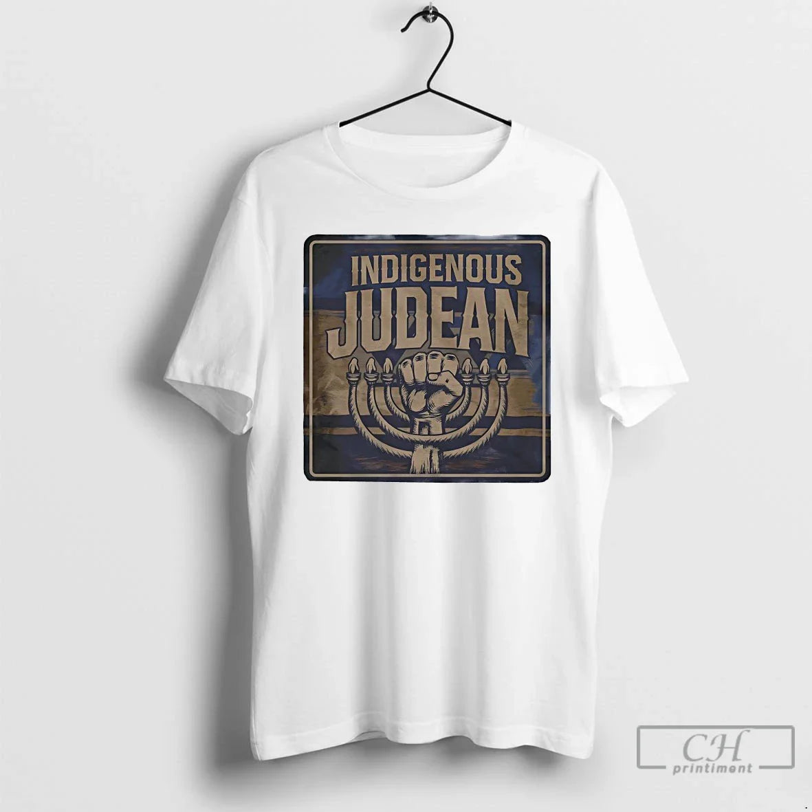 Premium Indigenous Judean Power T Shirts Tank Top Retro Look