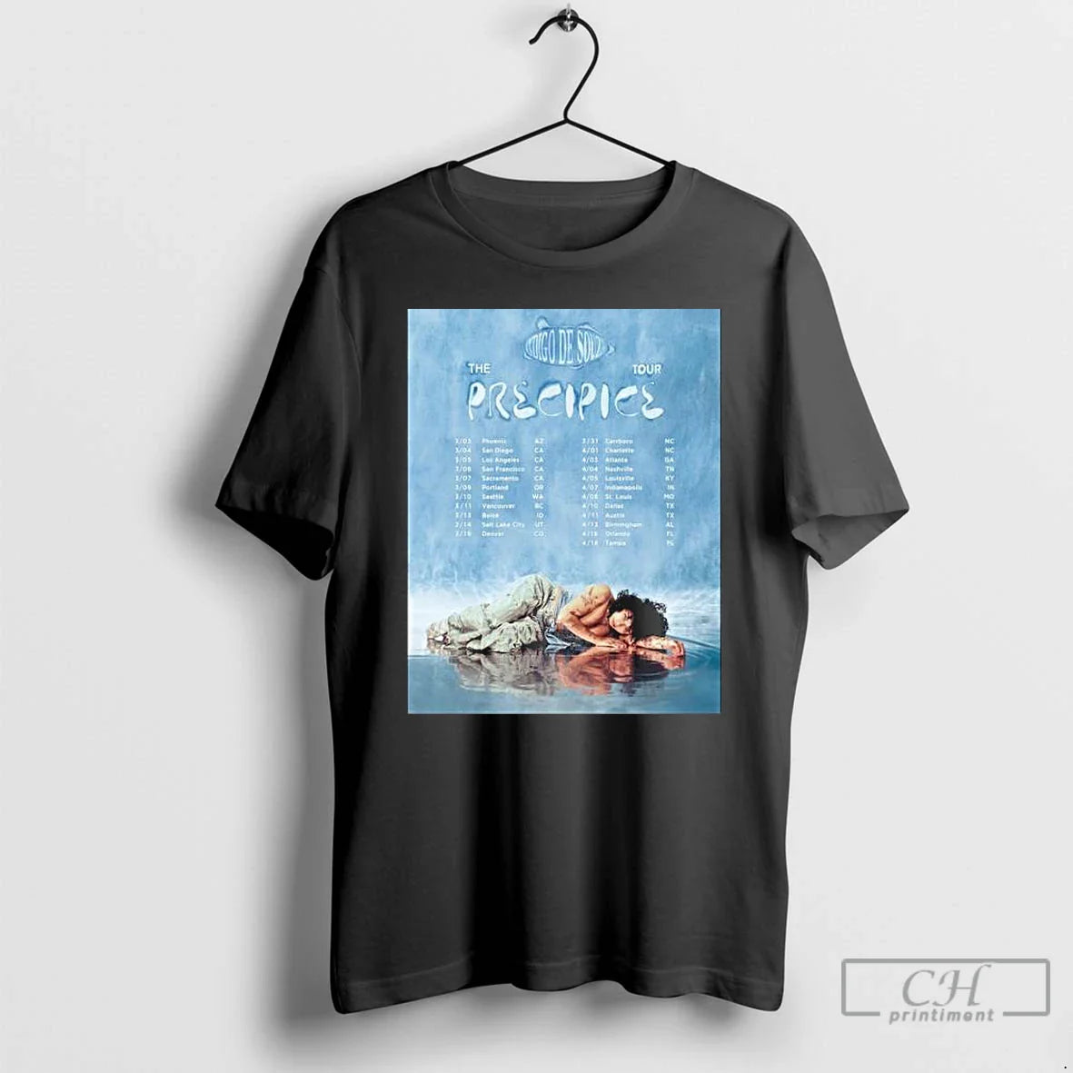 Premium Indigo De Souza Precipice Tour 2026 Long Sleeve Modern Outfit