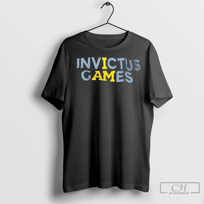 Premium Invictus Games TShirt Modern Apparel