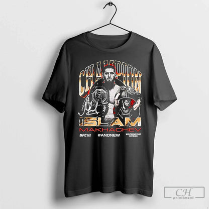 Premium Islam Makhachev Ufc 322 Welterweight Champion Sweatshirt