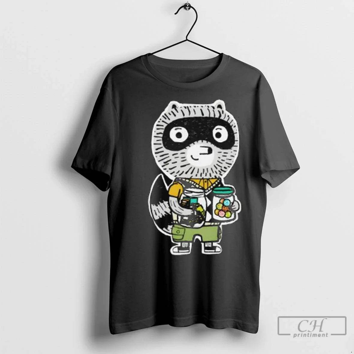 Premium Its Carl Its Carl Raccoon Ladies Tank Top Retro Style
