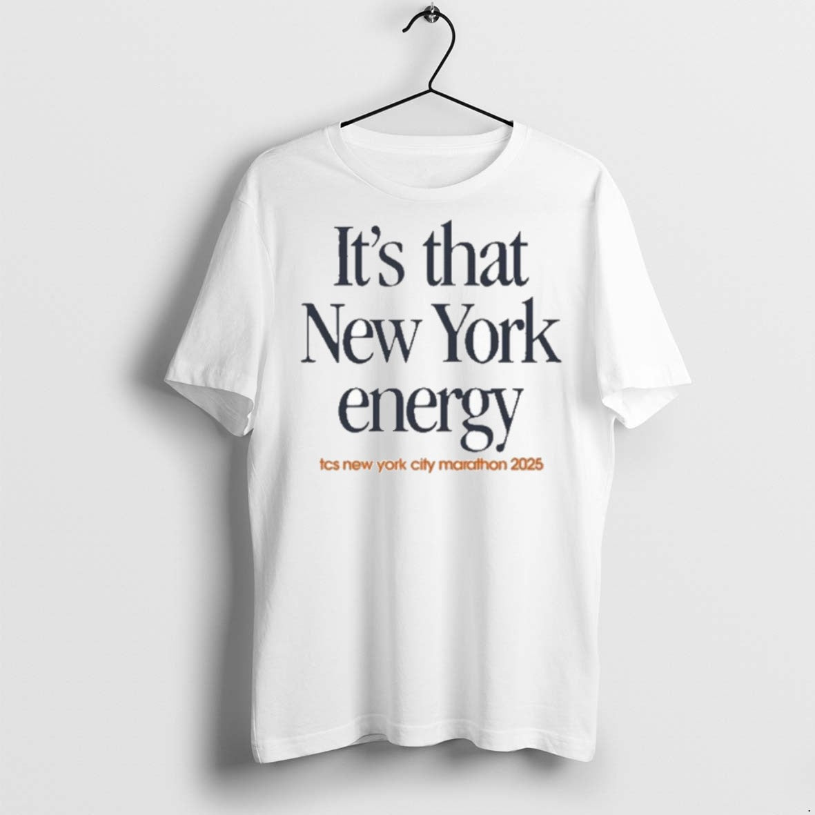 Premium Its That New York Energy Marathon 2025 T Shirts Tee Vintage