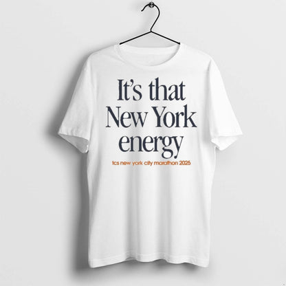 Premium Its That New York Energy Marathon 2025 T Shirts Tee Vintage