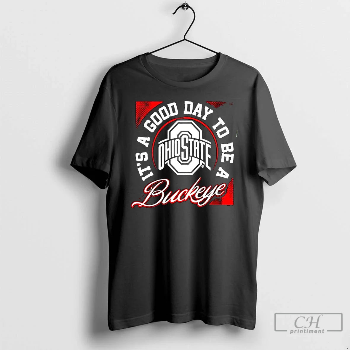 Premium Its Good Day To Be Ohio State Buckeyes Logo T Shirts TShirt