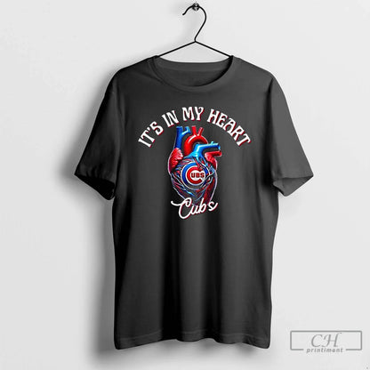 Premium Its My Heart Chicago Cubs Baseball Lovers T Shirts Hoodie