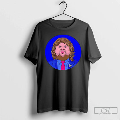 Premium Jd Vance Satirical Cartoon TShirt Elegant Art