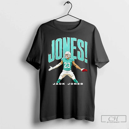 Premium Jack Jones Miami Dolphins Hoodie Vintage Look