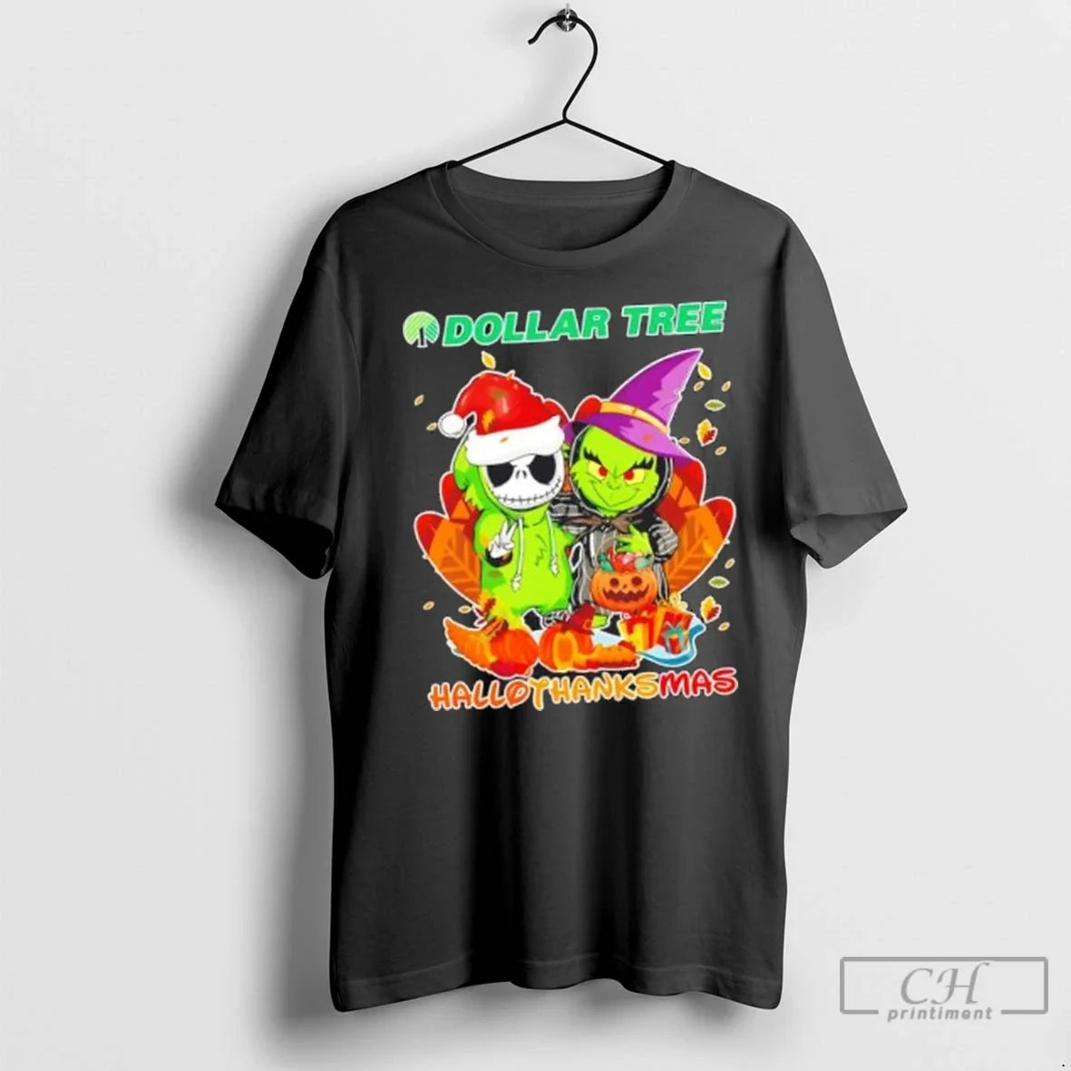 Premium Jack Skellington And Grinch X Dollar Tree Happy