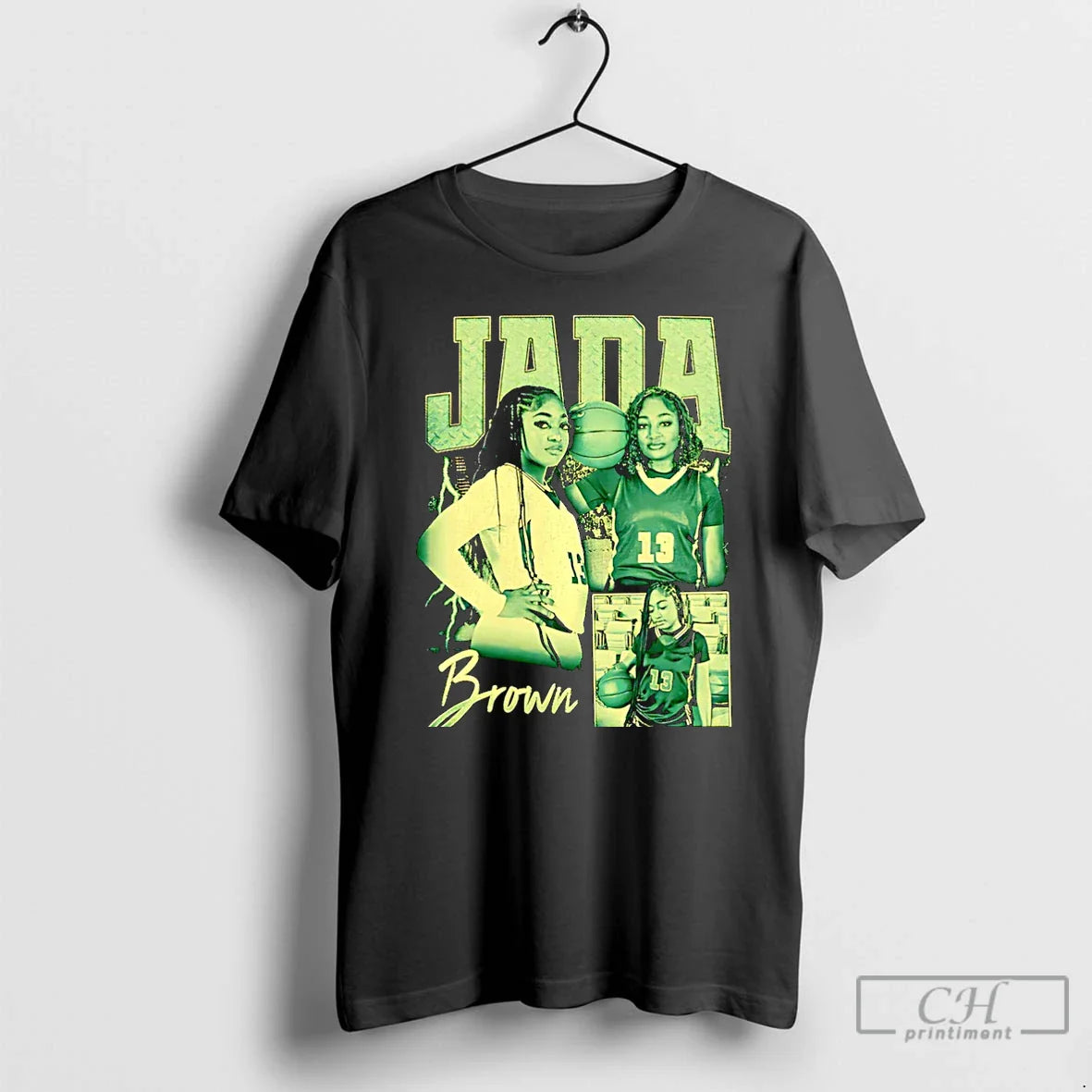 Premium Jada Brown Vanderbilt Commodores Player Collage TShirt