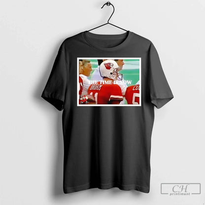 Premium Jeff Brohm Time Is Now Louisville Cardinals Long Sleeve