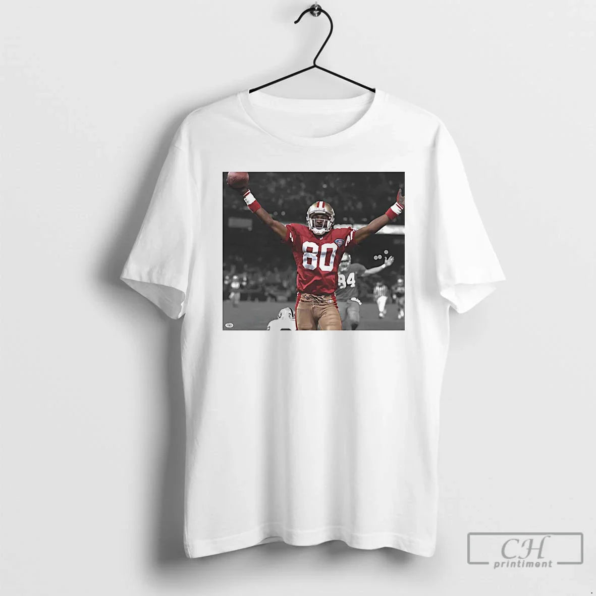 Premium Jerry Rice Legend Celebration San Francisco 49Ers T Shirts