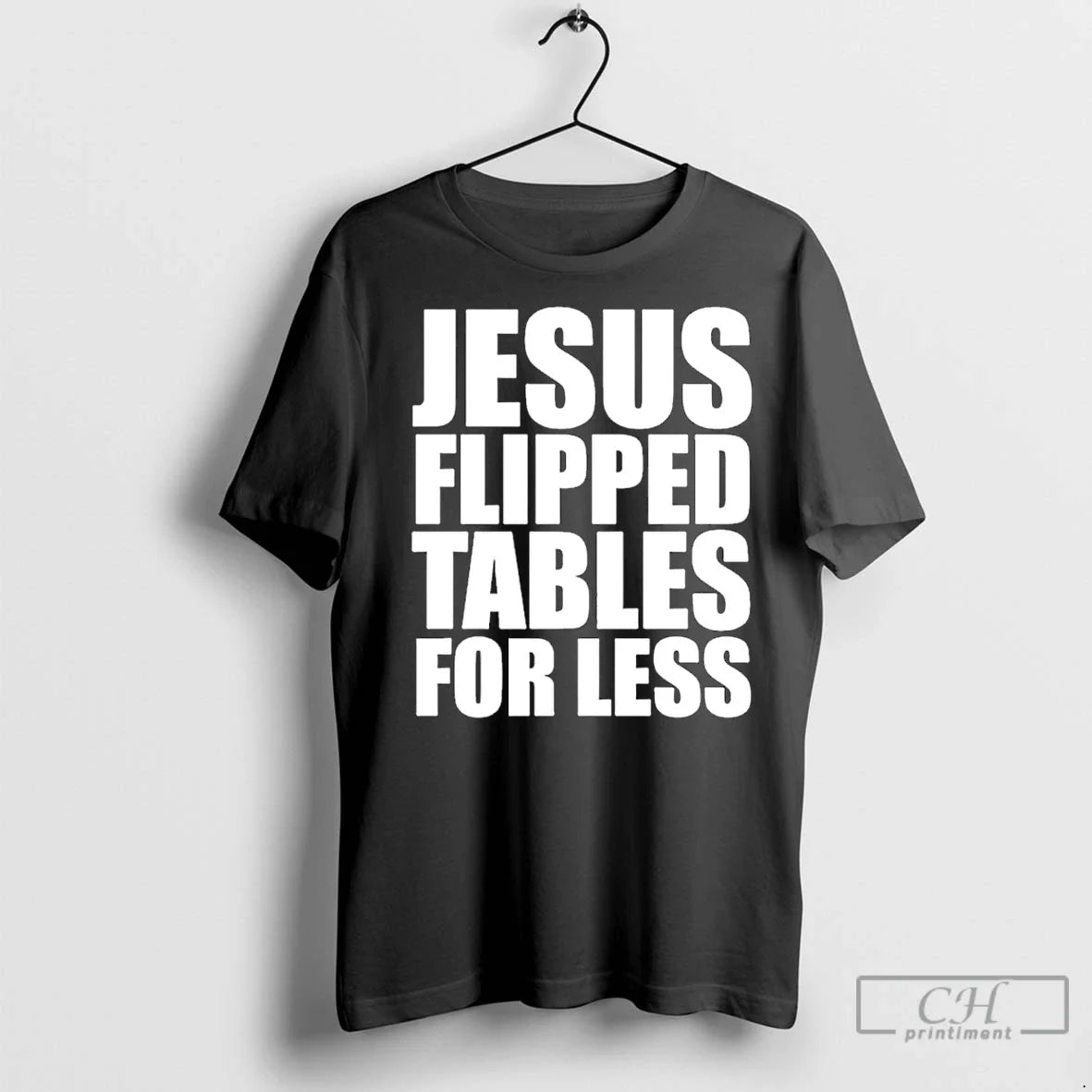 Premium Jesus Flipped Tables Less Long Sleeve Retro Gift