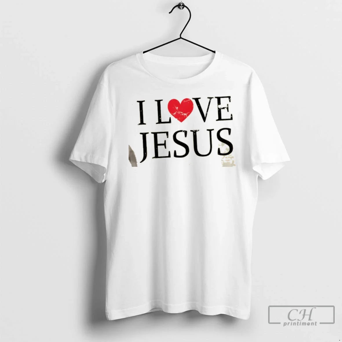 Premium Jesus Loves You Faith Christian Catholic Tee Trendy Fashion