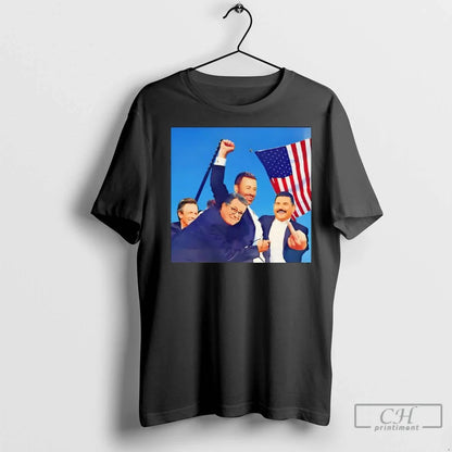 Premium Jimmy Kimmel Trump Fight Parody Ladies TShirt Modern