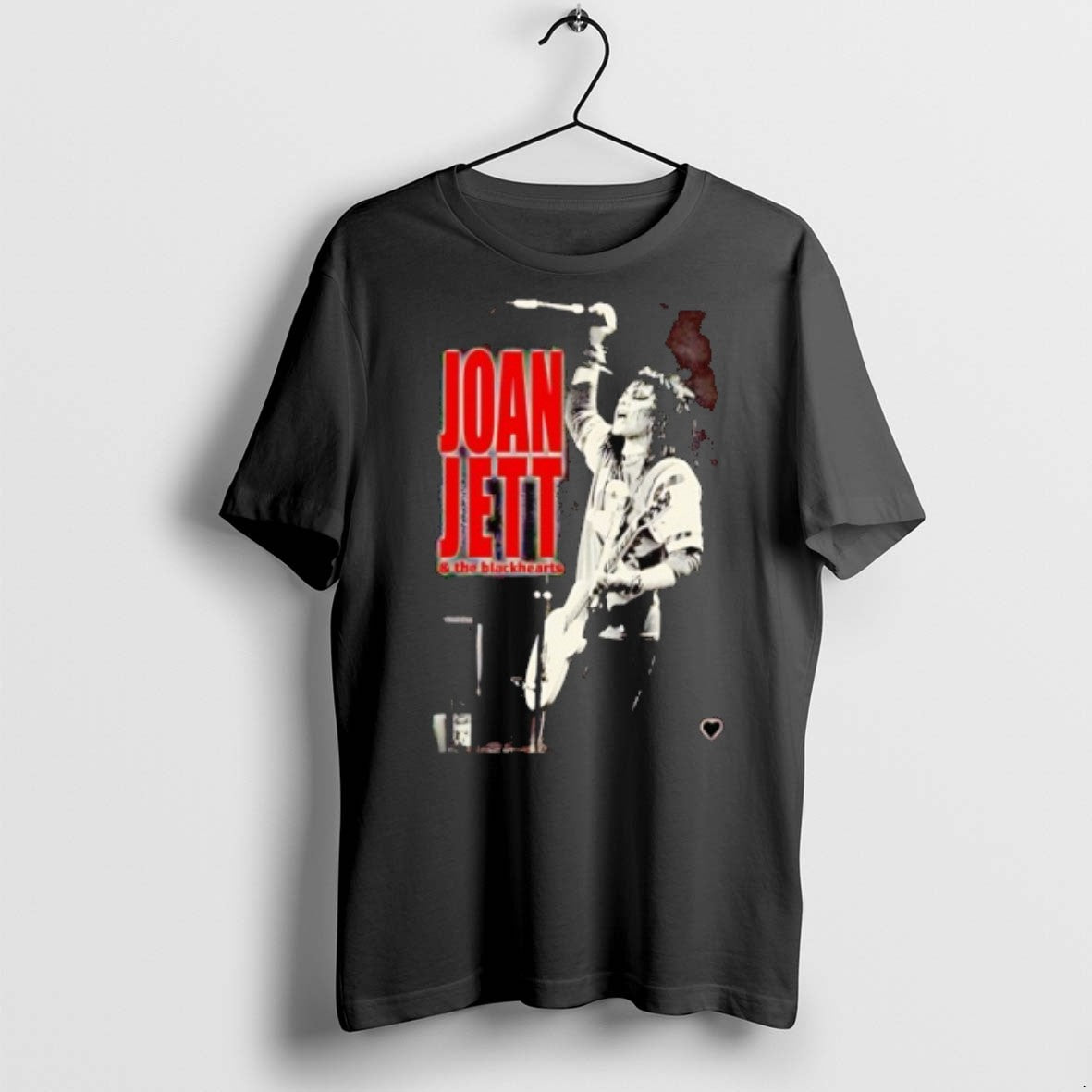 Premium Joan Jett And Blackhearts Band T Shirts Tee Vintage Art