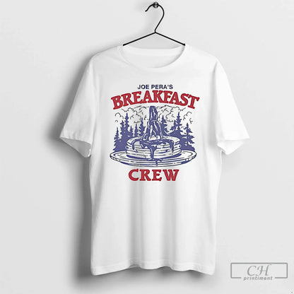 Premium Joe Pera Breakfast Crew T Shirts Long Sleeve Modern Outfit