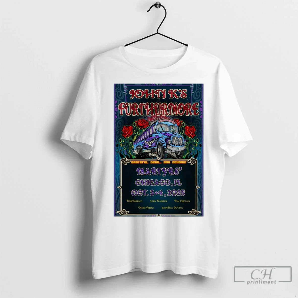 Premium John Kadlecik Furthurmore October 3 4 2025 Martyrs Chicago Il