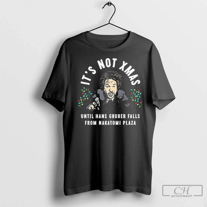 Premium John Mcclane Its Not Until Hans Gruber Falls From Nakatomi