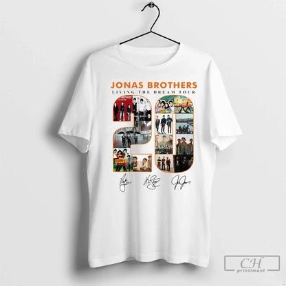 Premium Jonas Brothers 20Th Anniversary Jonas Living Dream Tour