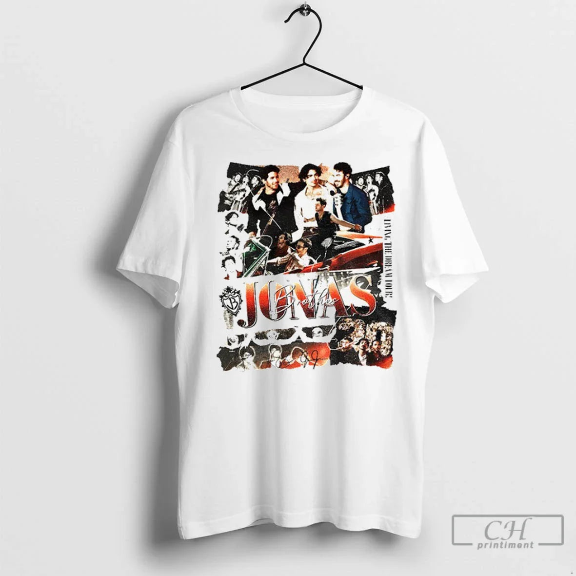 Premium Jonas Brothers 20Th Anniversary Living Dream Tour Hoodie