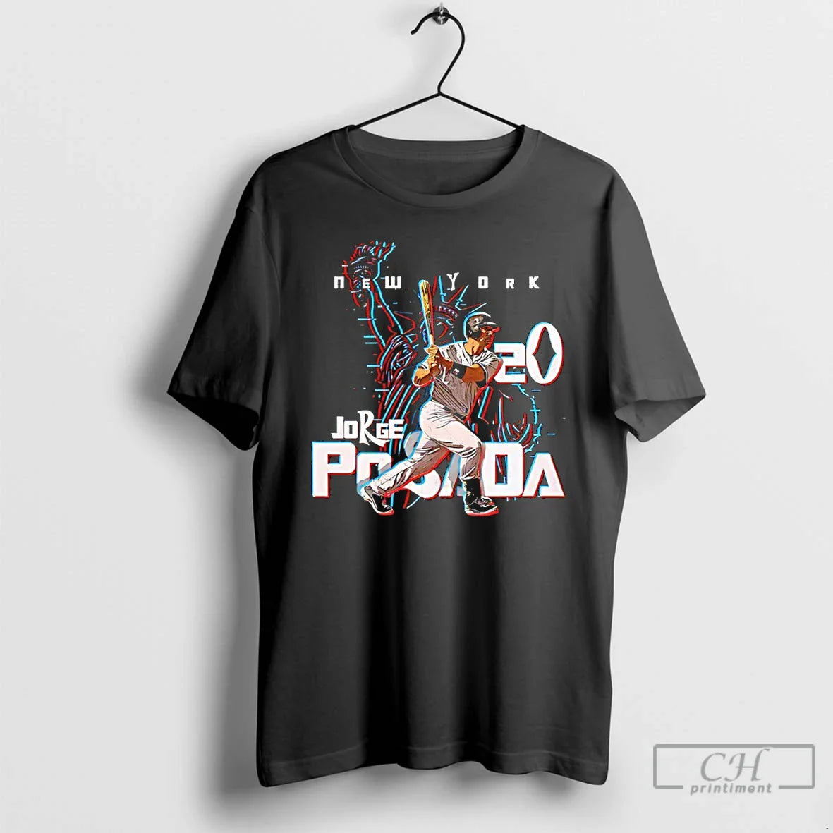 Premium Jorge Posada 20 New York Yankees Baseball Player T Shirts
